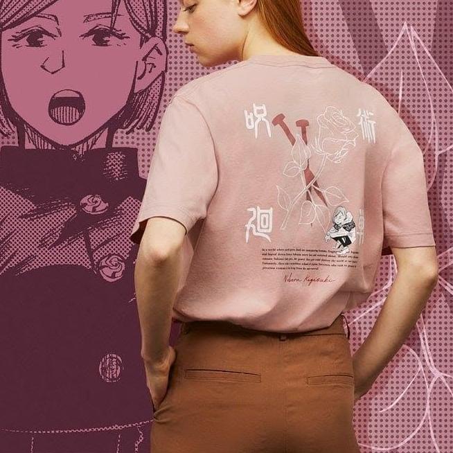 ✽ KAOS UNIQLO JUJUTSU KAISEN - ITADORI YUJI BAJU UNIQLO ➣