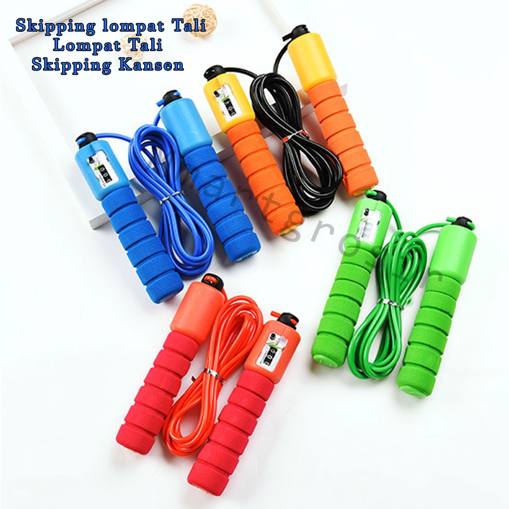 Skipping lompat Tali / Lompat Tali / Skipping Kansen / Lompat Tali Skipping Jump Rope