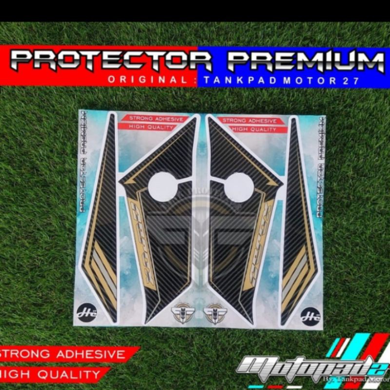 Sticker Stiker Resin Timbul Premium Body Samping Yamaha New Aerox 155 2020