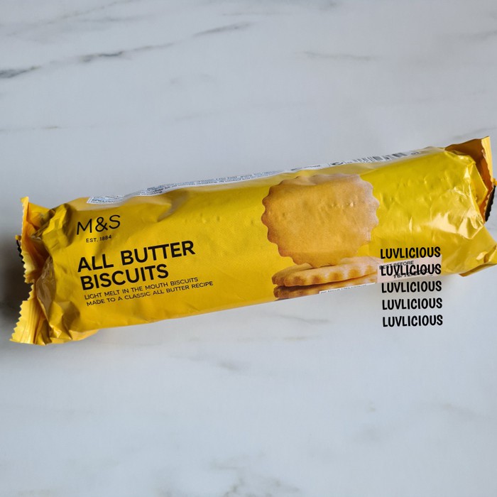 

M&S MARK MARKS & AND SPENCER ALL BUTTER BISCUITS BISKUIT COOKIES