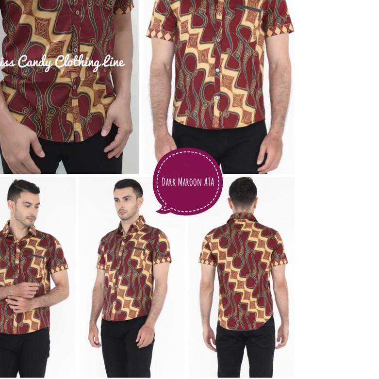 ➹ Kemeja Batik Pria / Kemeja Batik Cowok Modern / Kemeja Batik Modern Pria ➶
