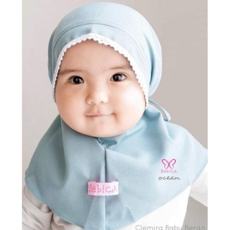 BERGO BAYI RENDA / JILBAB KERUDUNG ANAK / HIJAB ANAK