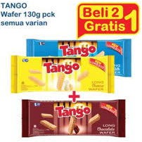 

BUY 2 GET 1 Wafer tanggo vanila dan Keju 130 gram