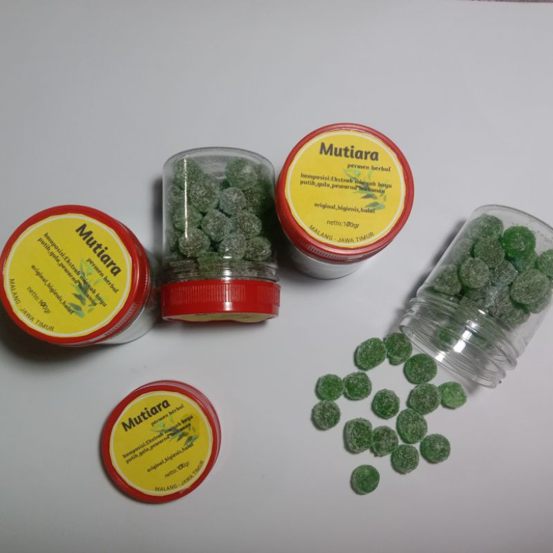 

PERMEN MINYAK KAYU PUTIH MINT EXTRA STRONG / ORI Botol 100gram