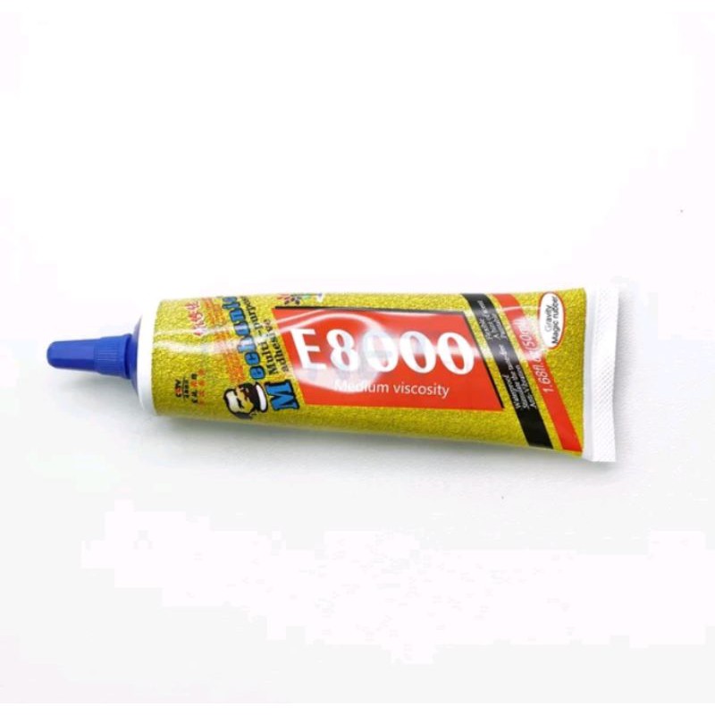 

LEM LCD TOUCHSCREEN - LEM MECHANIC E8000 50ML MULTI PURPOSE ADHESIVE - E8000 MEDIUM VISCOSITY