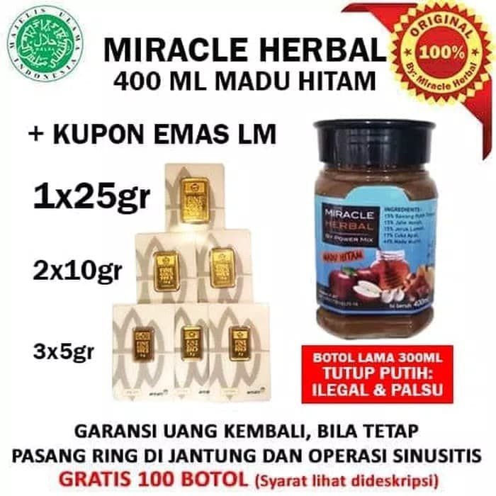 

Miracle Herbal Madu Hitam - MMD2014