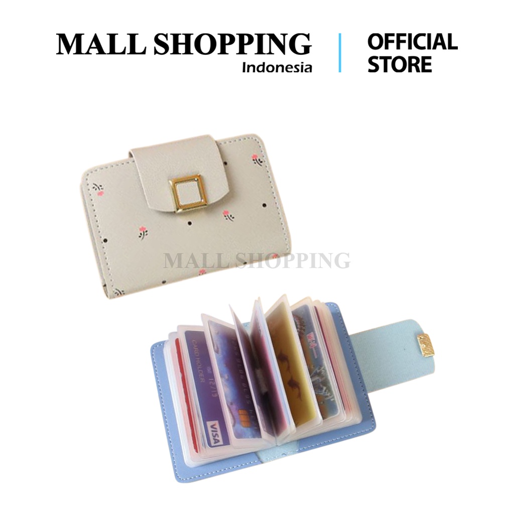 (COD) DOMPET KARTU DOMPET IMPORT WANITA MURAH HOLDER CARD MALLSHOPPING