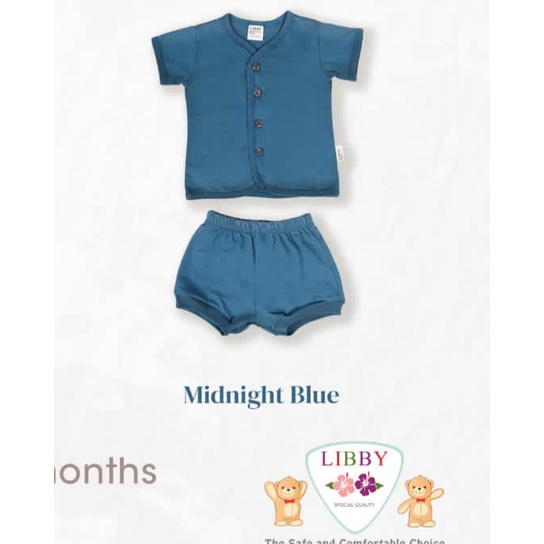 Libby Comfy set setelan pendek 0 sd 12 bulan