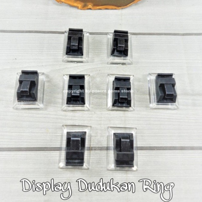 DISPLAY JEPIT DUDUKAN PAJANGAN RING CINCIN 1 PACK ISI 100