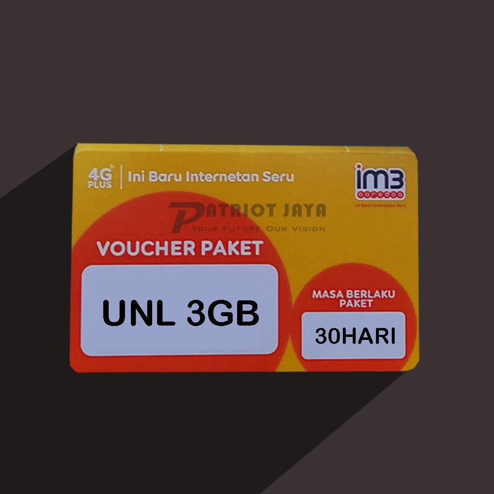 VC Indosat 3 GB Unlimited