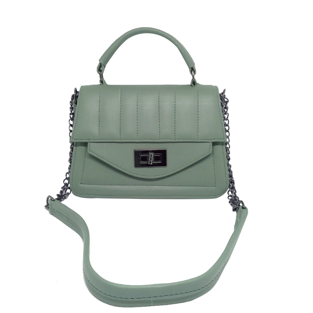 Tas Wanita Tas Selempang Sling Bag Miniso Tas Bahu Korea Tali Rantai Fashion Kekinian