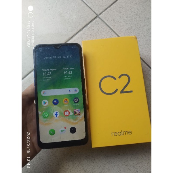 Realme C2 2/32GB Seken normal