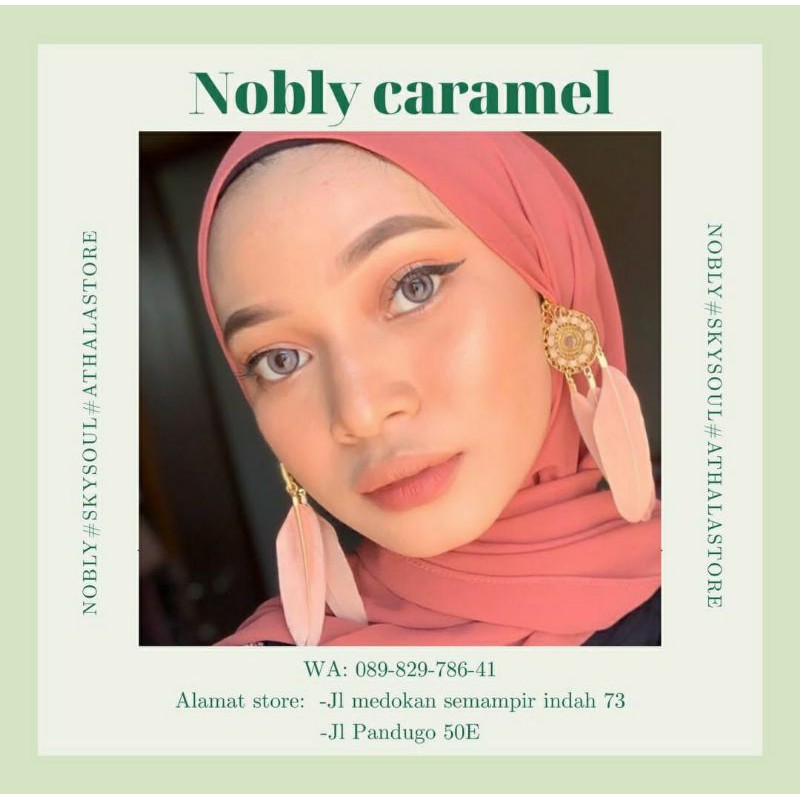 Softlens NOBLY CARAMEL / bisa minua