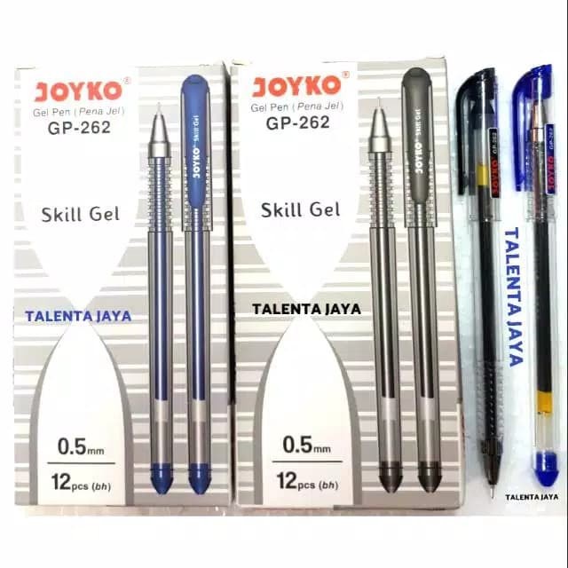 

Dijual Pulpen Pen Joyko Skill Gel Gp 262 Lusinan Murah
