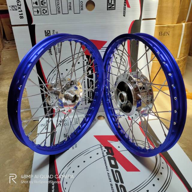 Velg Vixion Old/lama JariJari Chrome Velg Biru