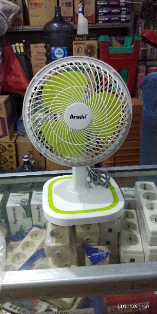 Arashi General Fan AR 138 Kipas Angin Duduk Meja Deskfan 8 Inchi