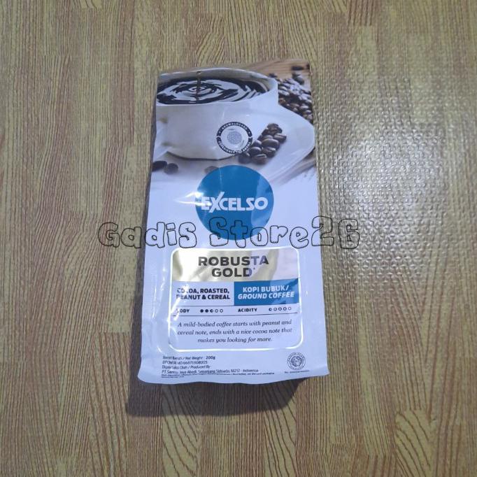 

Murah Kopi Excelso Robusta Gold Bubuk 200 Gr Sale!!!