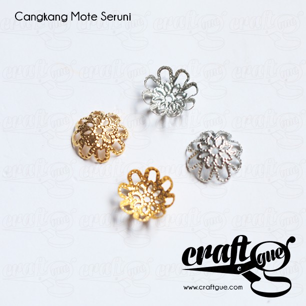 Cangkang Mote Besi/Bead Cap (BIGSET)