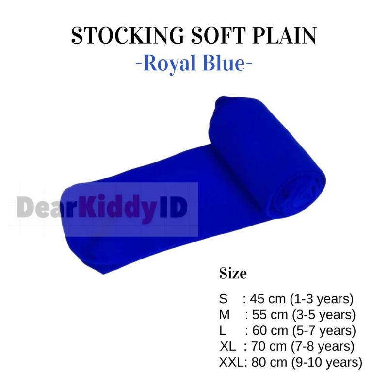 DK KIDS STOCKING SOFT PLAIN / Stoking TIPIS Anak