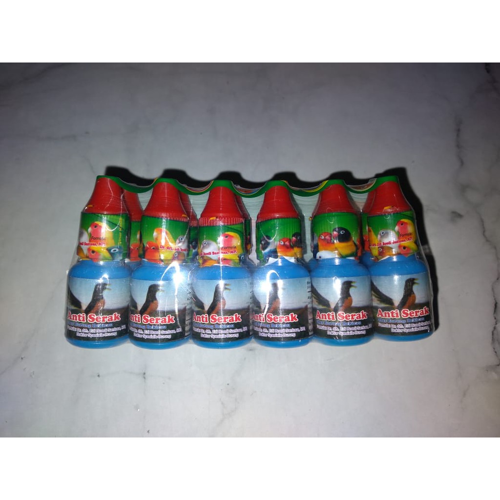 ANTI SERAK OBAT BURUNG BERKICAU FORMULA DR. EDI