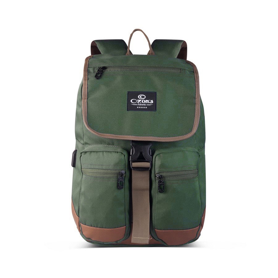 Daypack Authentic Ozone 174 - Tas Punggung Cordura - Tas Ransel Laptop + Raincover