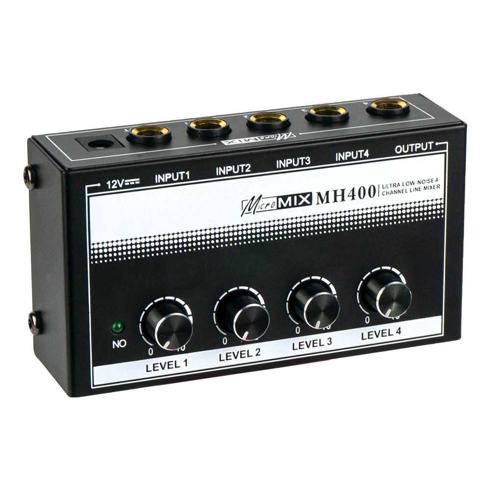 XTUGA Professional Ultra-compact Karaoke Mixer Amplifier 4CH - MH400 ( Mughnii )