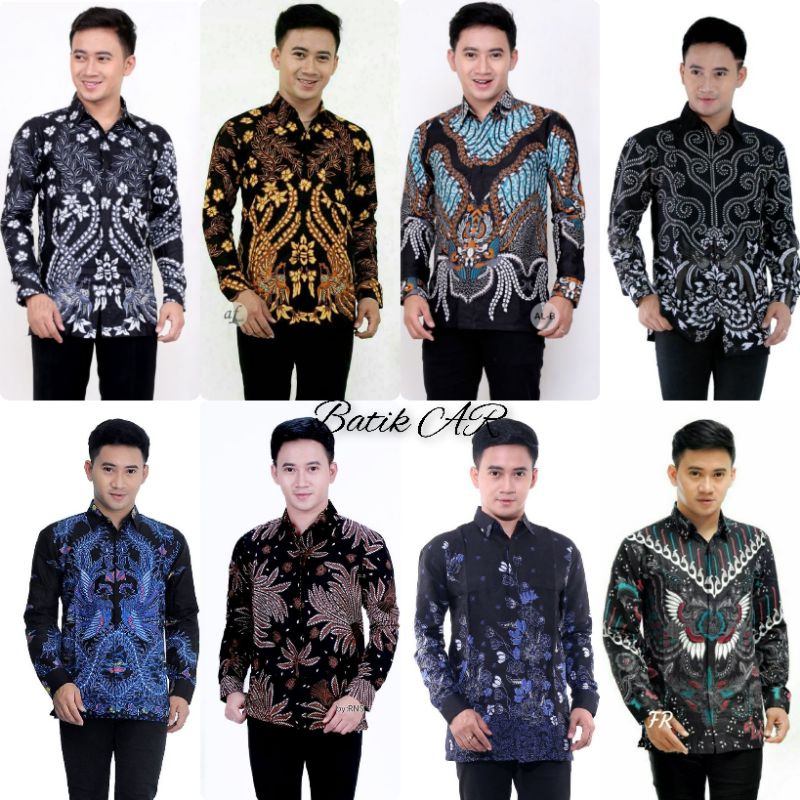 SIZE M L XL XXL XXXL BSWART Batik HRB026 Kenongo Hem / KEMEJA BATIK / KEMEJA size m l xl xxl