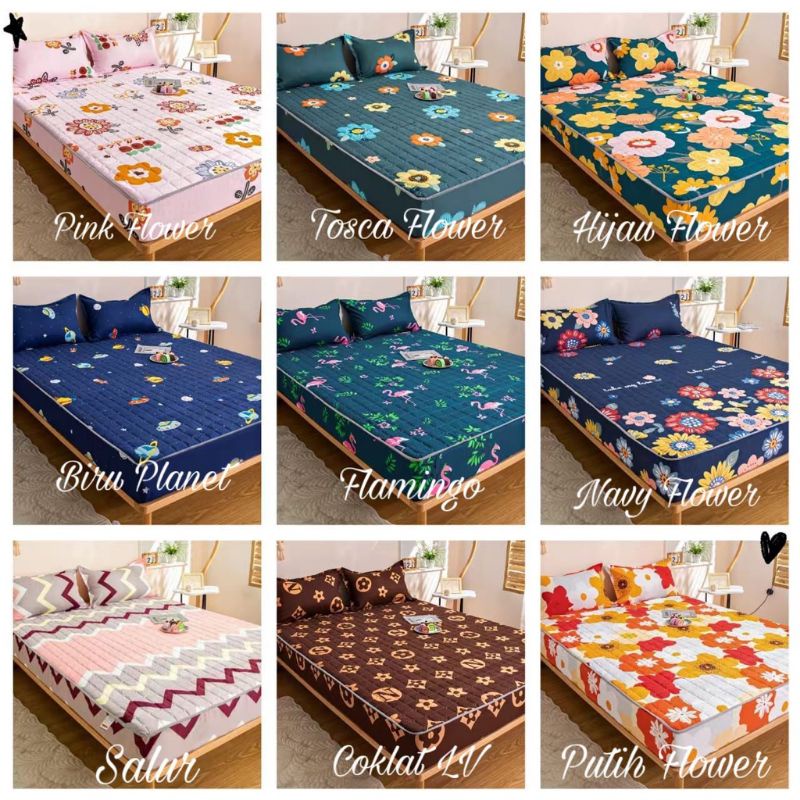 Sprei Anti Ompol Sprei Waterproof 180x200cm