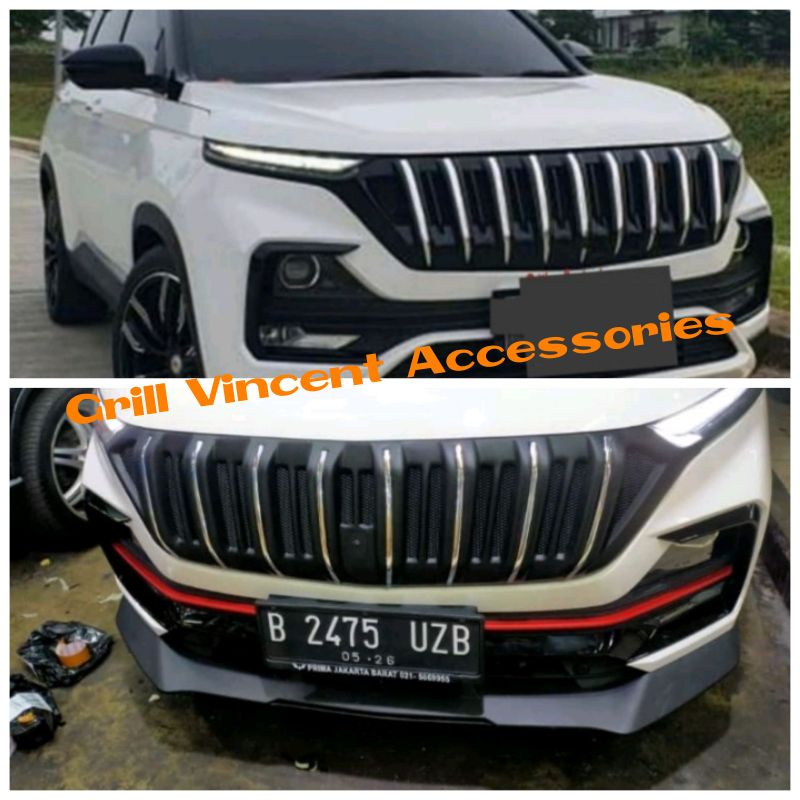 grill prado wuling almaz