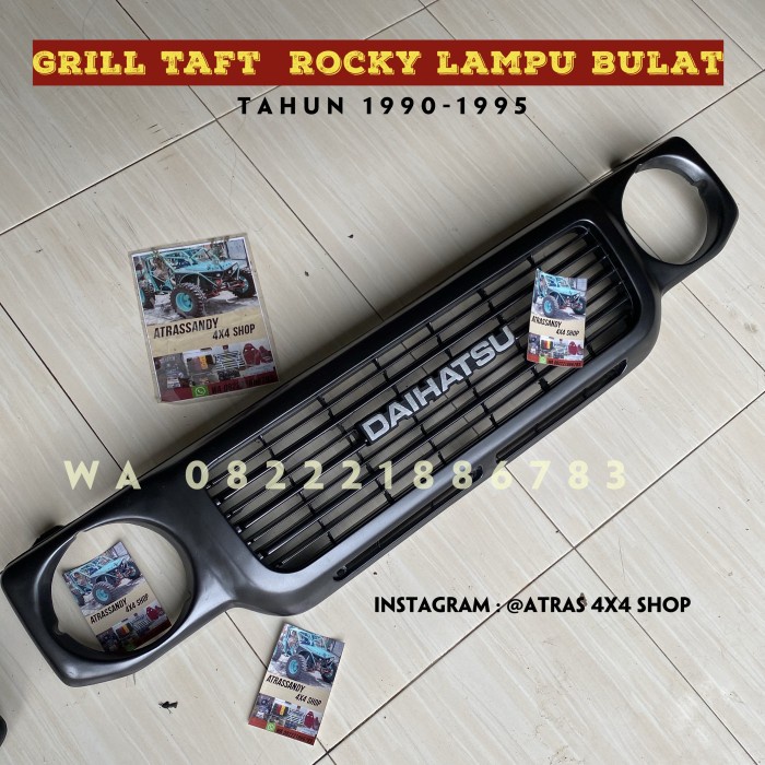 Grill bulat gril taft rocky feroza non independent alias GT rugger rep