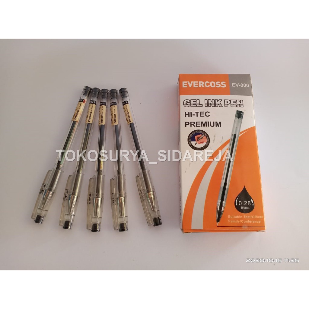 

PULPEN GEL EVERCOSS 0.28mm Hi-tec Premium (SATUAN)