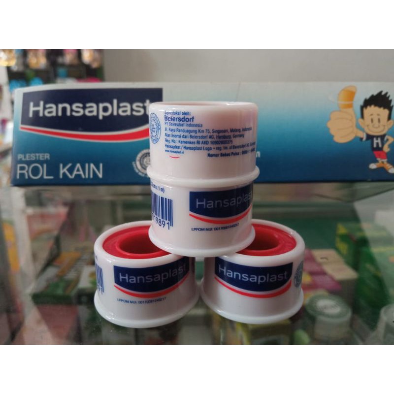 HANSAPLAST ROLL KECIL 1,25CM x 1M - ED 08/2025