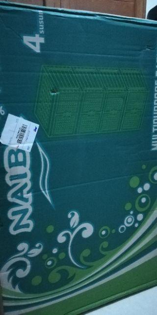 Jne - Lemari Plastik Naiba Minion Susun 4 9864