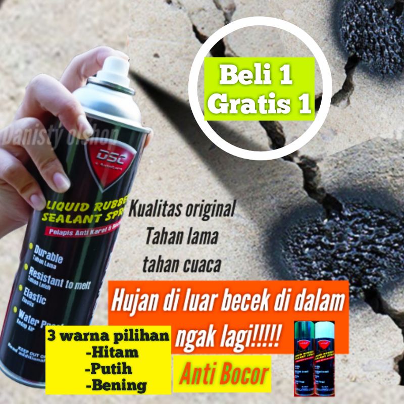 Semprot anti bocor atap rumah /rubber sealant waterproop/penambal bocor