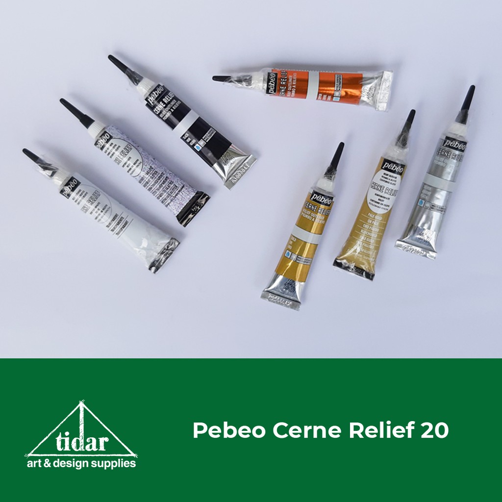 

Pebeo Cerne Relief Outliner 20 ml - Decorfin Glass - Ceramics - Kaca