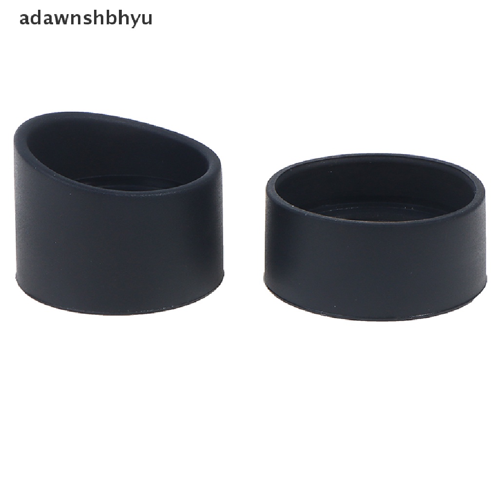 Adawnshbhyu 2PCS Karet Penutup Lensa Mata Eyeguards Pelindung Mata Perlindungan Mikroskop Stereo