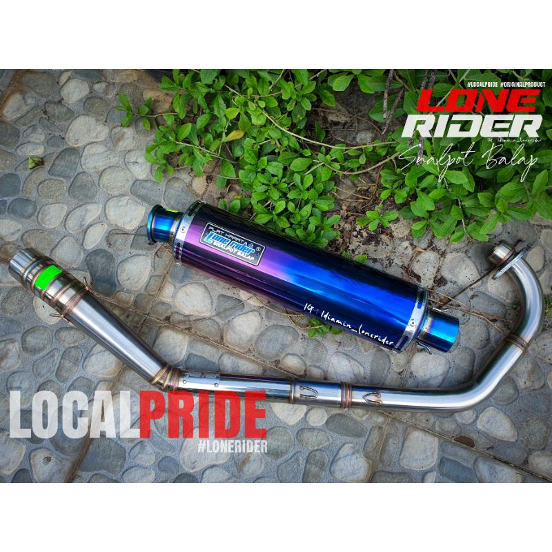 Lone Rider Original - RR ft. Big Volume Bluemoon - CBR 150R OLD