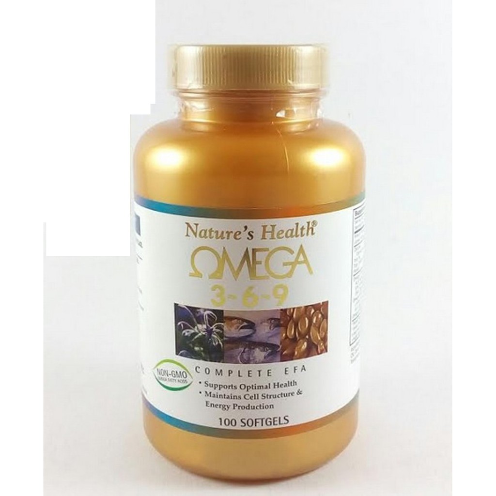 Nature S Health Omega 369 Suplemen 100 Soft Gel B370040 Nature Natures Health Indonesia