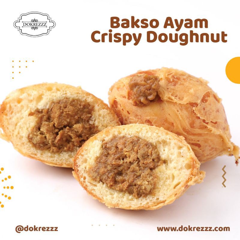 

Bakso ayam doughnut crispy