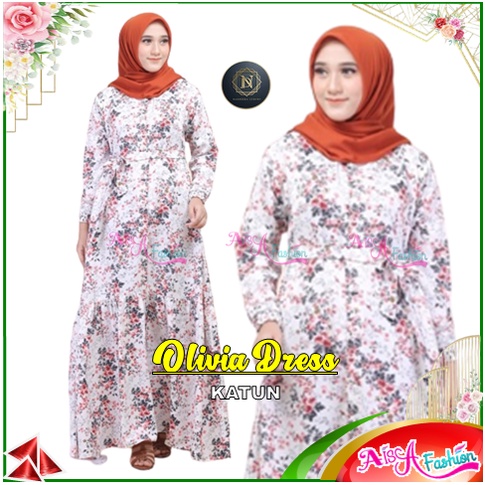 DRESS OLIVIA GAMIS BUSUI ORI NADHEERA LUXURY