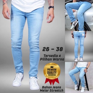 Celana jeans pria pensil cowo slimfit jeans cowok skinny jins (Promo Ramadhan) / Celana jeans pria