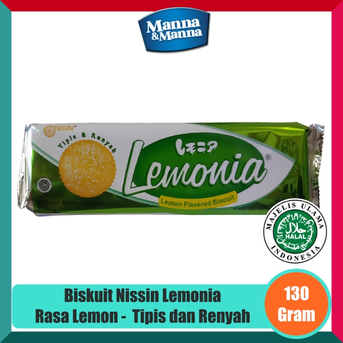 

Biskuit Nissin Lemonia Rasa Lemon Tipis Renyah - 130 Gram