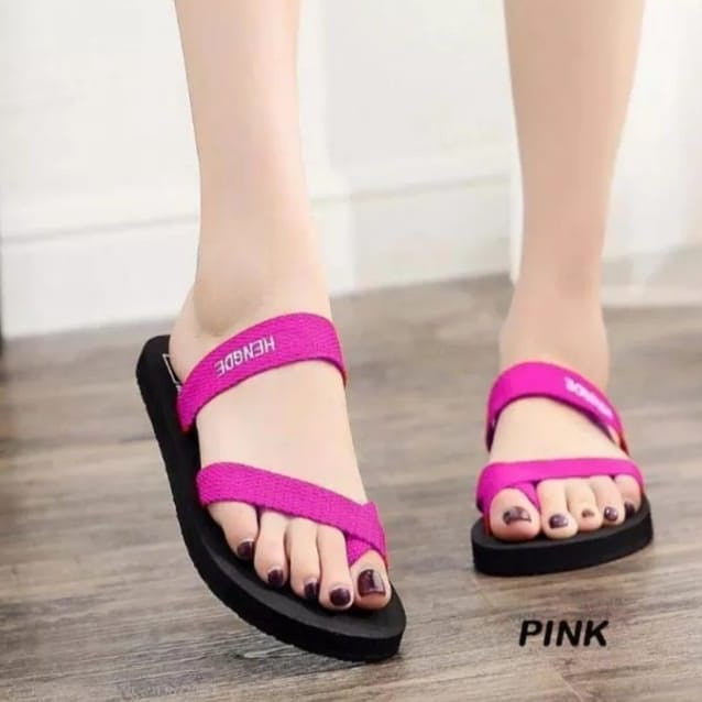 Sandal Wanita Dewasa Motif HENGDE Sandal Wanita Kekinian Promo New