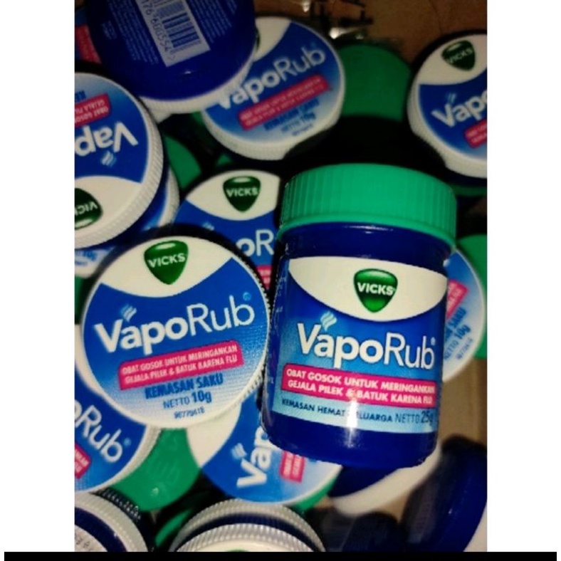 vick vaporub 10gr vicks 25gr