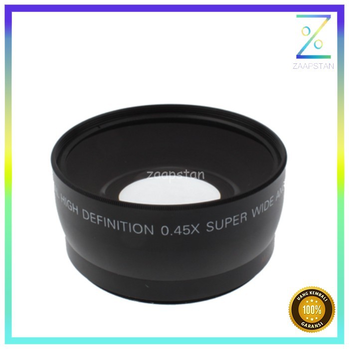 Super Wide Angle Lens with Macro 58mm for Canon - S-DAL-0001 - Black