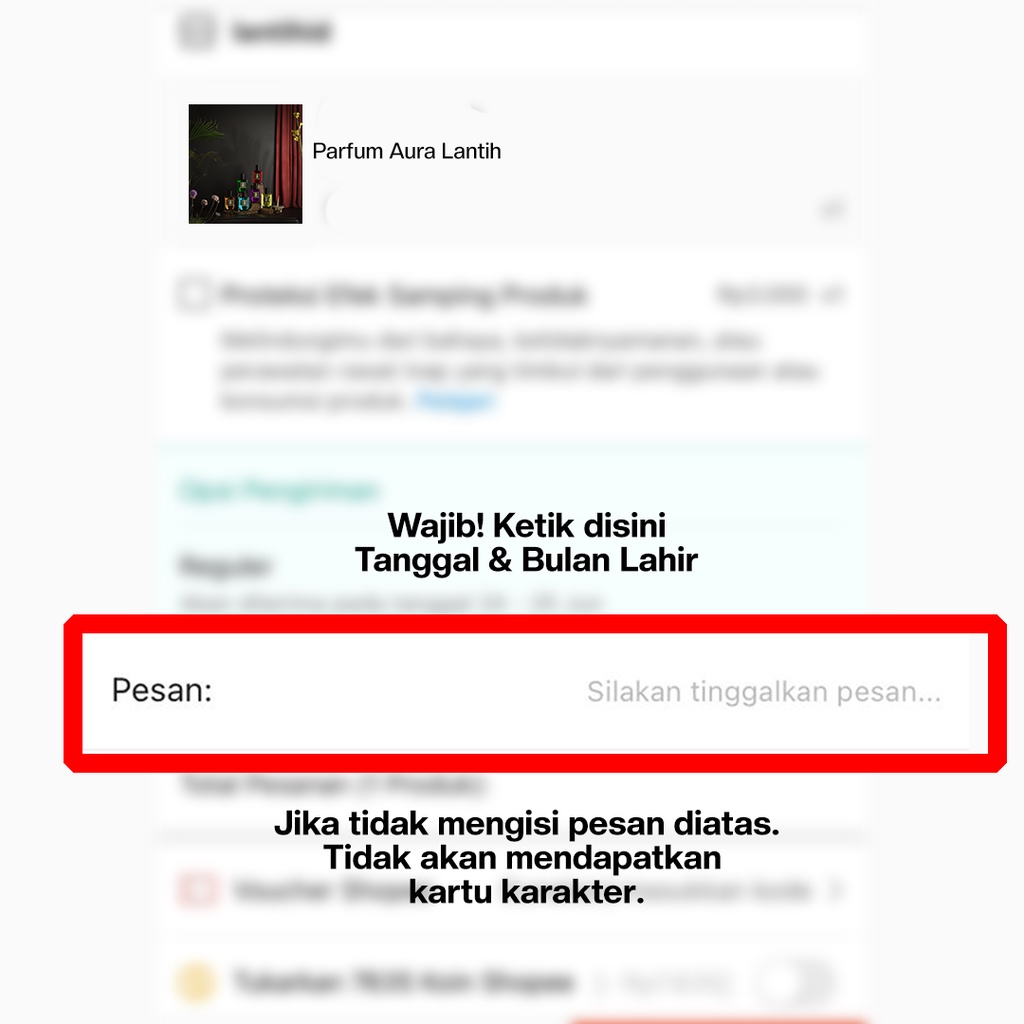 Parfume Aura Lantih ( varian )