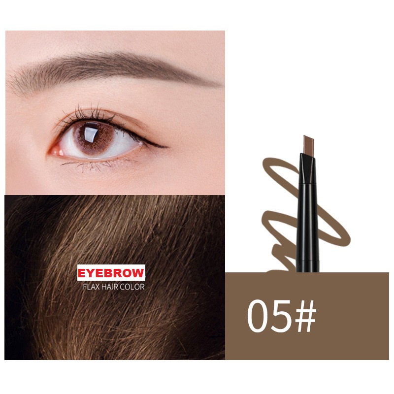 LAMEILA EYEBROW NEW ~ PENSIL ALIS PUTAR BERKEPALA DUA ~ TIDAK MUDAH LUNTUR 804