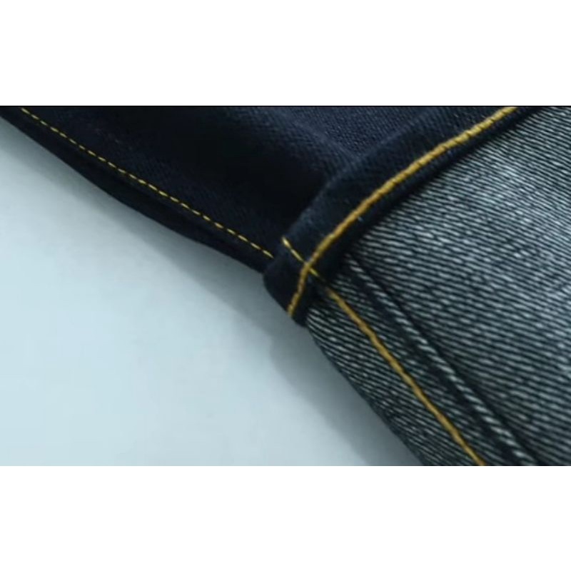 celana denim jeans selvedge pria ,jins selvedge bahan Stretch