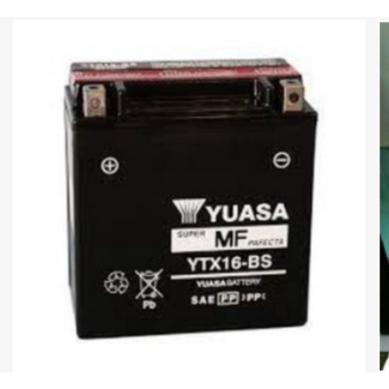 aki motor YTX16BS YUASA ORIGINAL