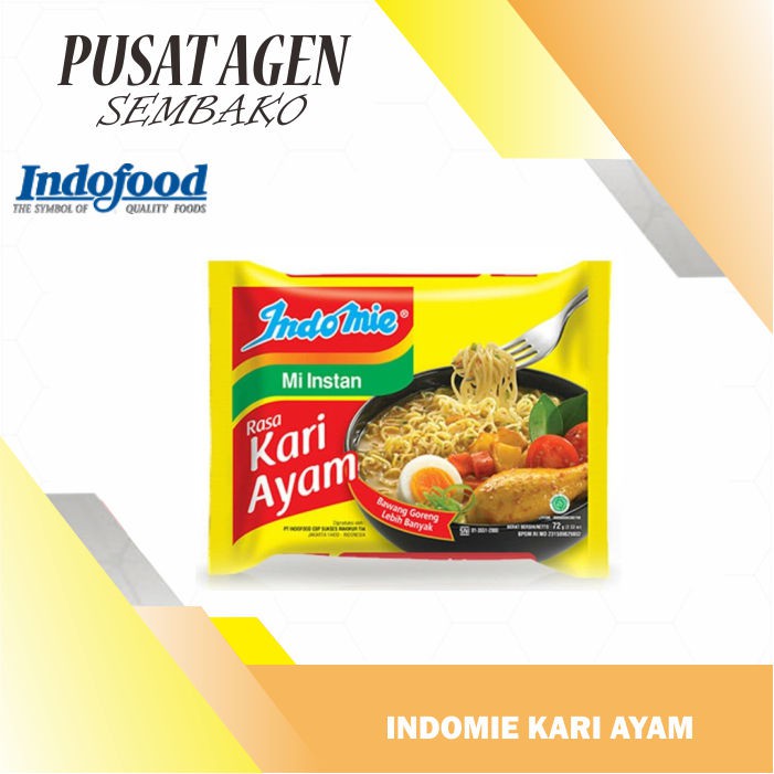 

INDOMIE KARI AYAM MIE INSTAN KUAH KARE MI INDOMI